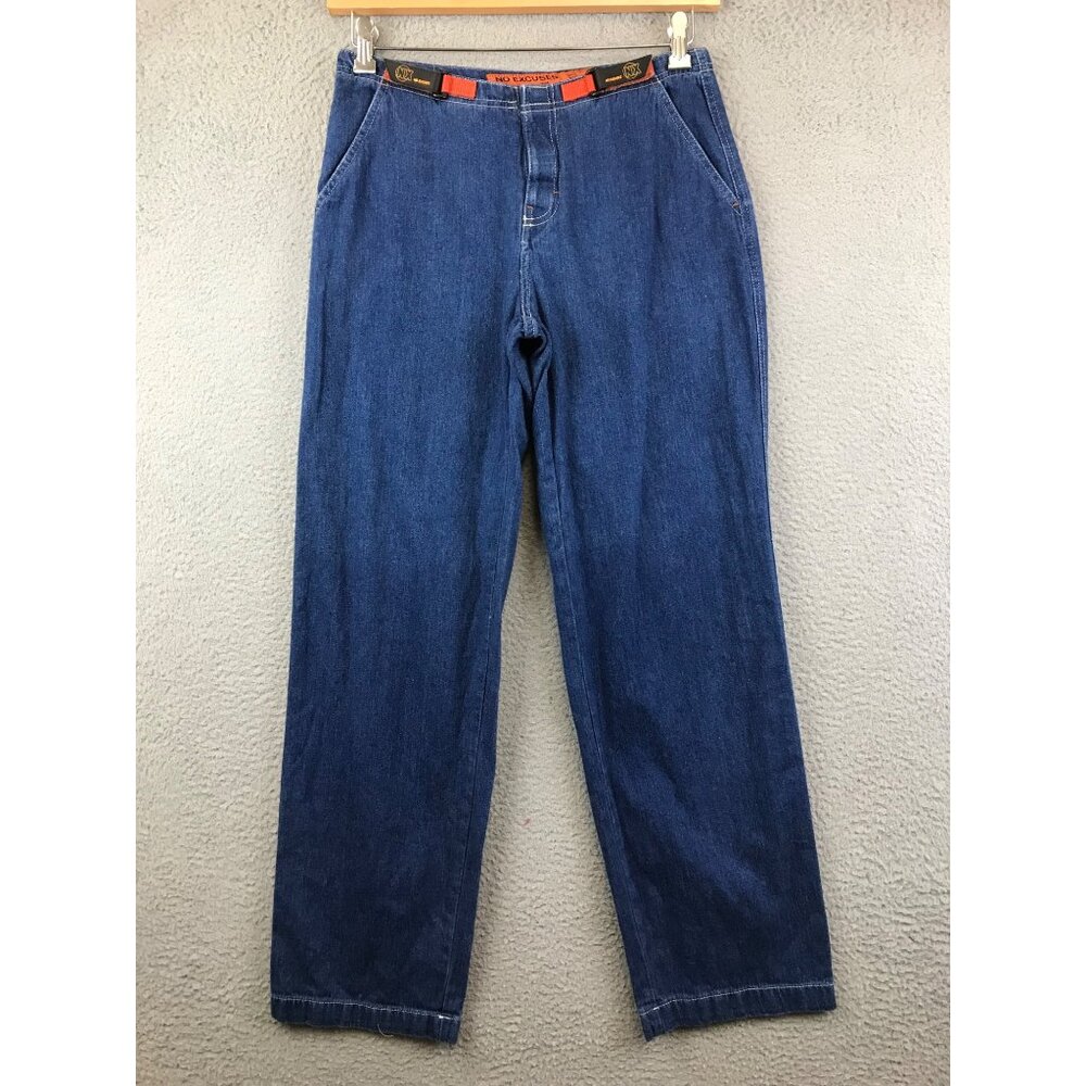 Vintage No Excuses Jeans Women's 7/8 High Rise blue